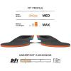 imageSuperfeet AllPurpose Cushion Insoles  TrimToFit Medium Arch Support Comfort Foam Inserts for Workout Shoes  Professional Grade  Men 9511  Women 10512557 Men  658 Women