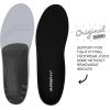 imageSuperfeet AllPurpose Support Low Arch Insoles Black  TrimToFit Orthotic Shoe Inserts for Thin Tight Shoes  Professional Grade  9511 Men  10512 WomenBlack