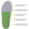 imageSuperfeet AllPurpose WideFit Support Insoles WideGreen  for Wide Footwear Only  TrimtoFit Orthotic Arch Support Shoe InsertsGreen
