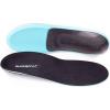 imageSuperfeet Casual Support Insoles Everyday  TrimtoFit Orthotic Shoe Inserts with Memory Foam Cushion  Professional GradeSlate