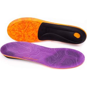 imageSuperfeet Hike Womens Support Insoles  TrimtoFit Comfort Carbon Fiber Orthotic Inserts for Hiking Boots or Shoes  Professional Grade  658 WomenDahlia