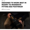 image:imageSuperfeet Work ESD Insoles  Electrostatic Dissipative Protection Heel Impact Cushioning amp Durable Support for Safety Toe Boots and Work Shoes 9511 Men  10512 Women557 Men  658 Women