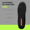image:imageSuperfeet Work ESD Insoles  Electrostatic Dissipative Protection Heel Impact Cushioning amp Durable Support for Safety Toe Boots and Work Shoes 9511 Men  10512 Women9511 Men  10512 Women