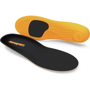 image:imageSuperfeet Work ESD Insoles  Electrostatic Dissipative Protection Heel Impact Cushioning amp Durable Support for Safety Toe Boots and Work Shoes 9511 Men  10512 Women11513 Men  12514 Women